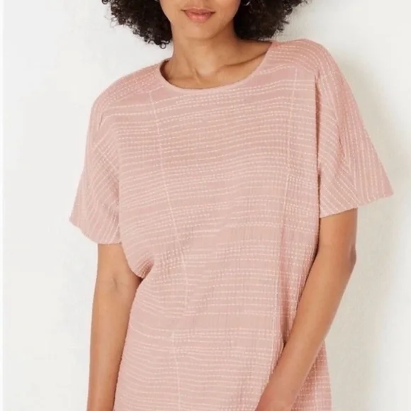 Pure Jill Pick Stitch Kimono Style Boxy Tee, XL - Picture 7 of 8